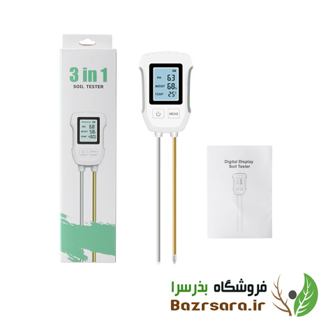 ph سنج، دماسنج و رطوبت سنج خاک
