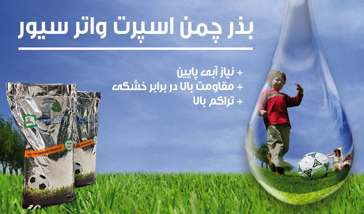 بذر چمن اسپرت واتر سیور